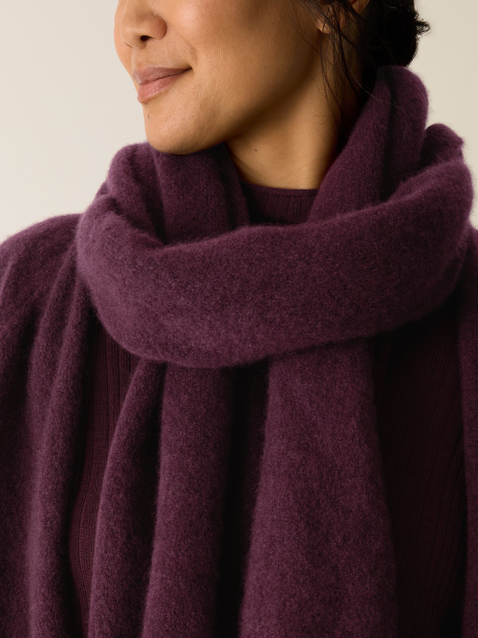 Cashmere Silk Boucle Bliss Scarf