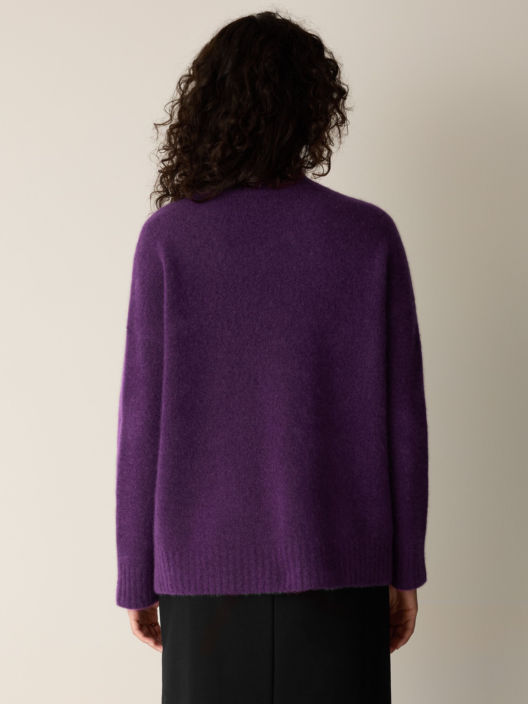 Cashmere Silk Bliss Turtleneck Top