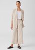 Organic Linen Long Blazer