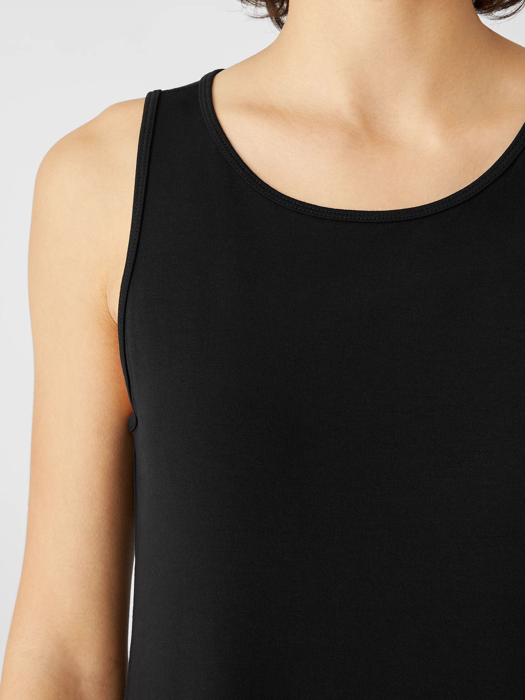 Stretch Jersey Knit Tank Dress