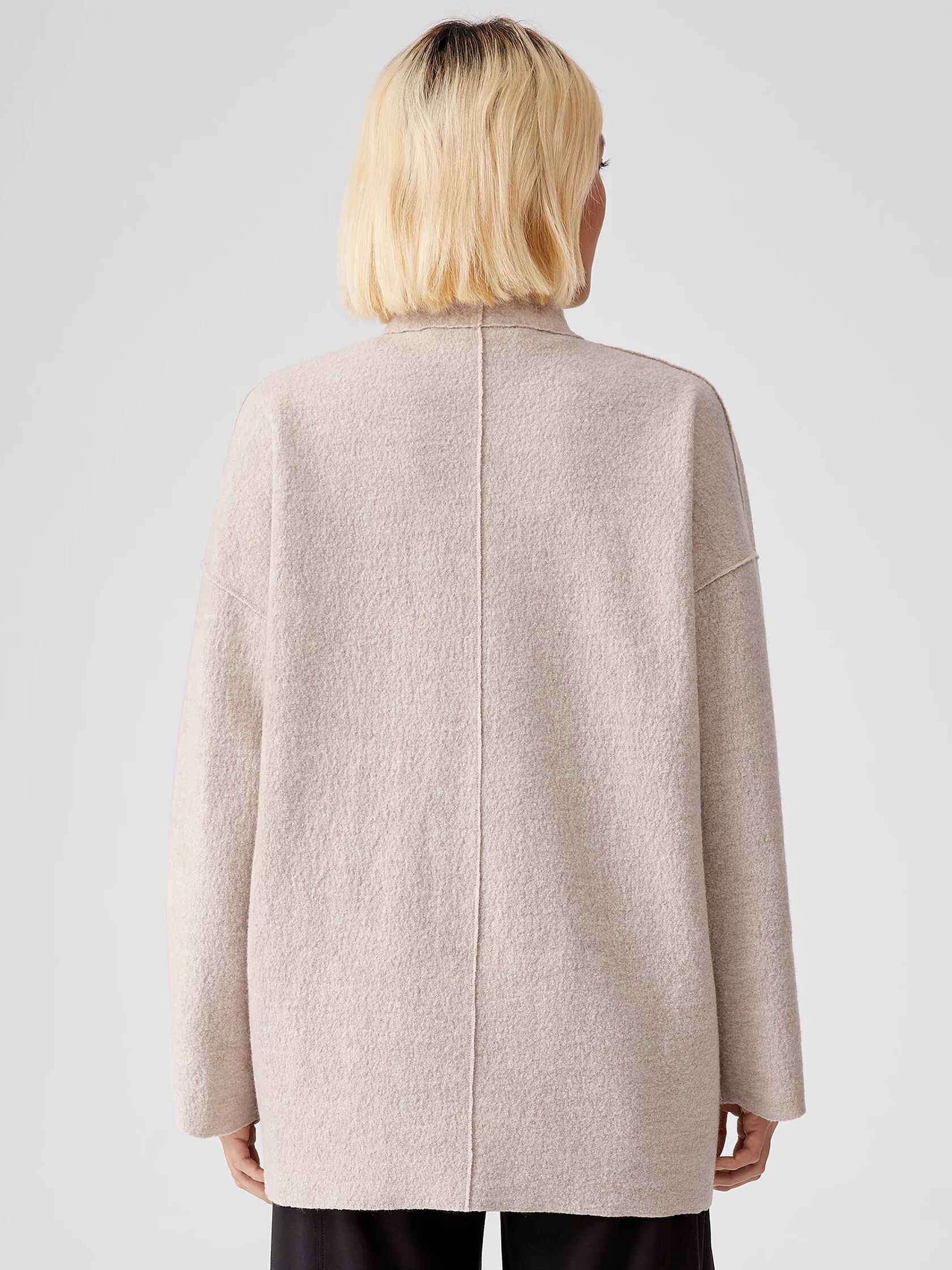 Lightweight Boiled Wool Jacket in Responsible Wool