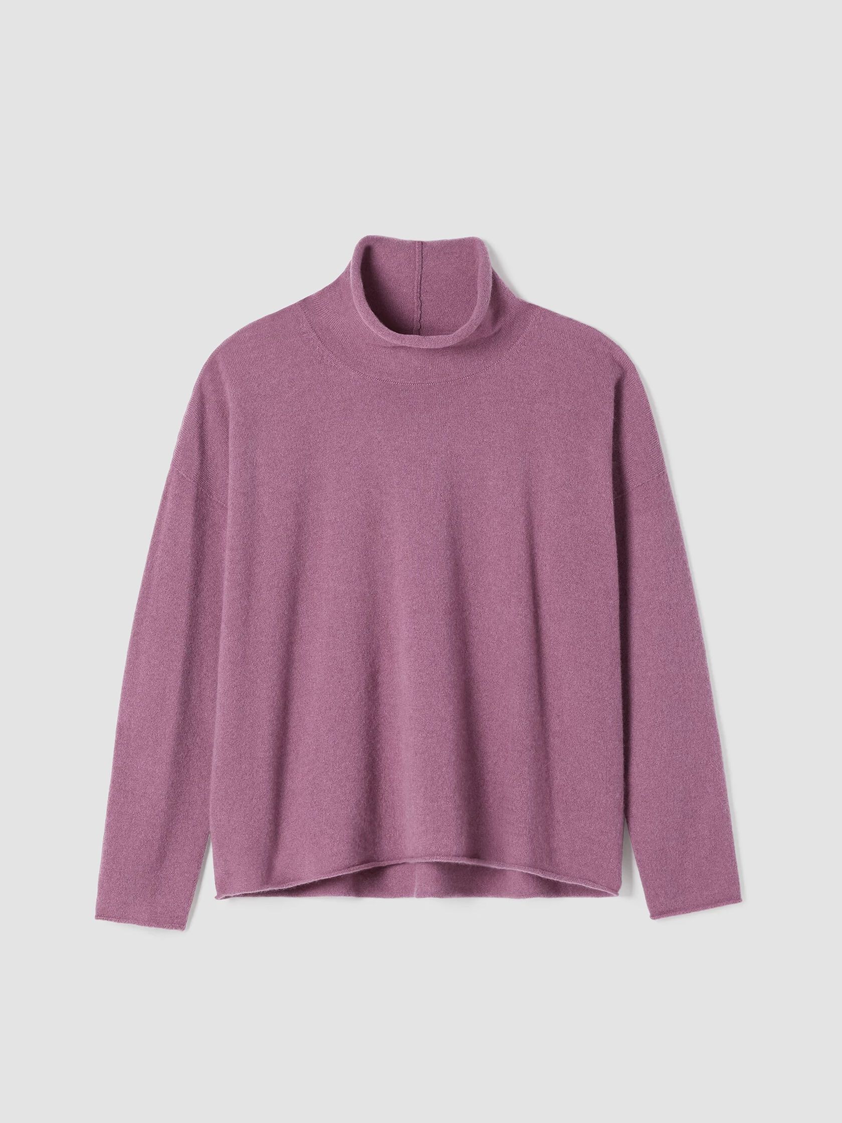Italian Cashmere Turtleneck Top