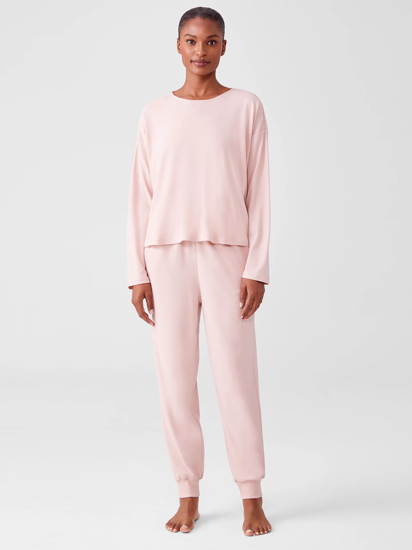 Organic Cotton Interlock Jogger Sleep Pant | EILEEN FISHER