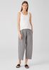 Heathered Organic Cotton Lantern Pant