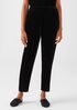 Velvet Tapered Ankle Pant