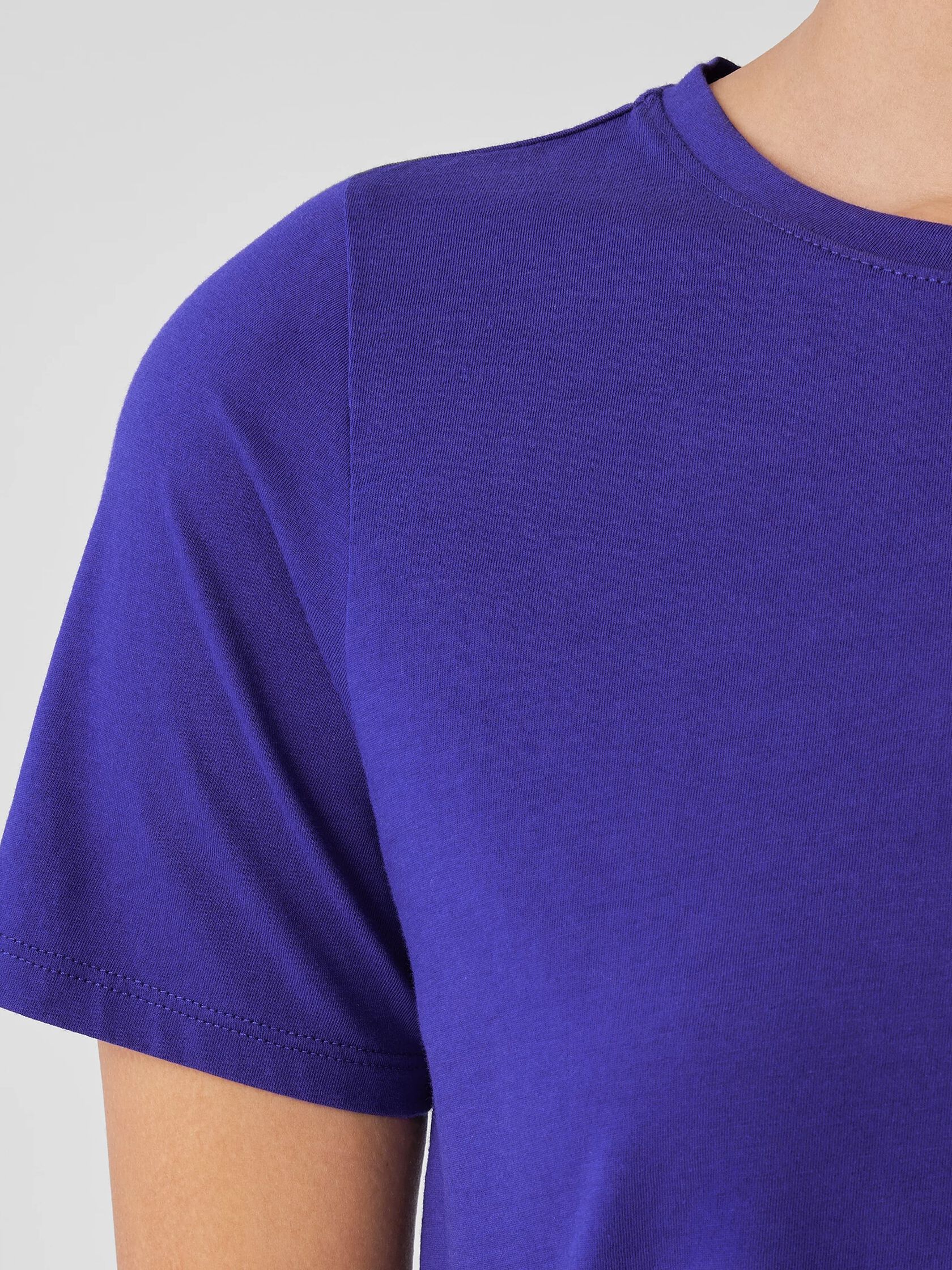 Organic Pima Cotton Jersey Round Neck Tee