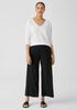 Fine Jersey Wide-Leg Pant