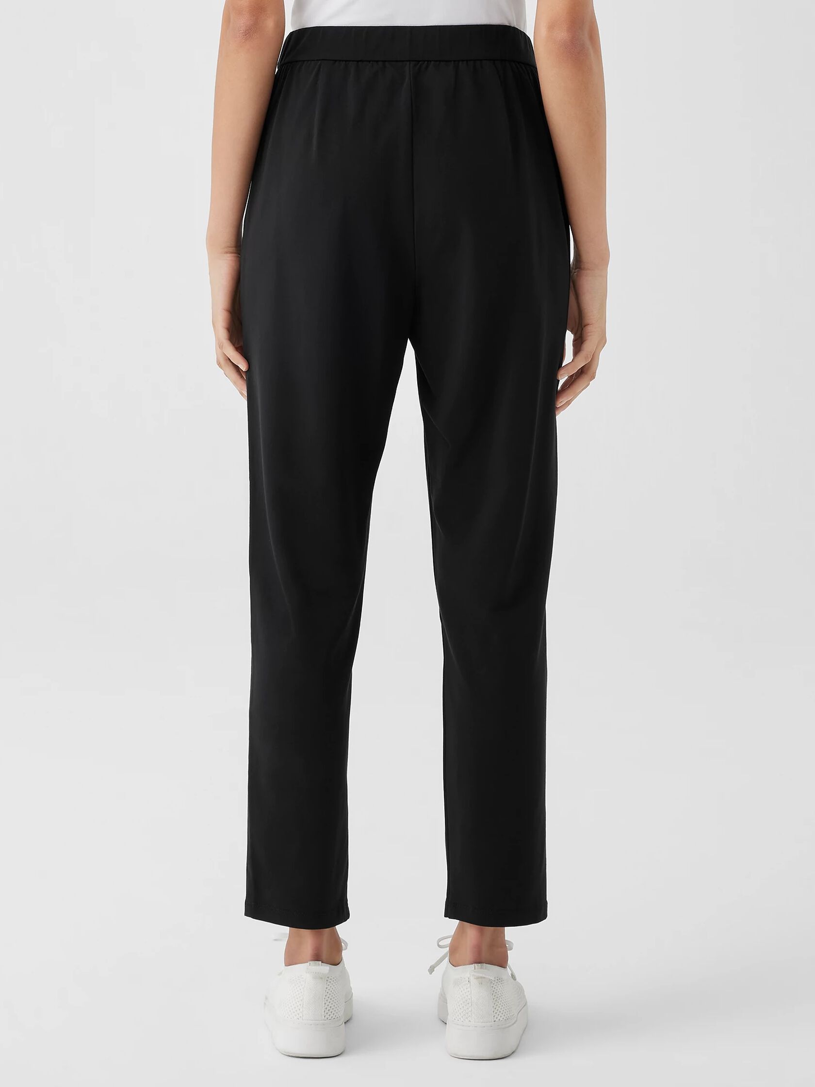 Pima Cotton Stretch Jersey Tapered Pant