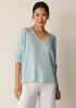 Italian Cashmere V-Neck Top
