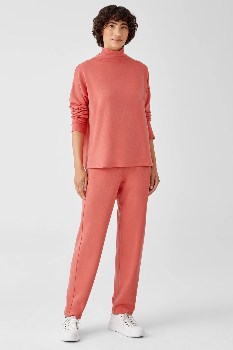 Cozy Brushed Terry Slouchy Pant