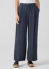 Sandwashed Twill Wide Trouser Pant