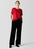 Organic Pima Cotton Jersey Round Neck Tee