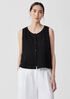 Organic Cotton Voile Box Vest