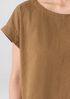 Organic Cotton Ripple Square Top