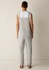 Slubby Organic Cotton Linen Overalls