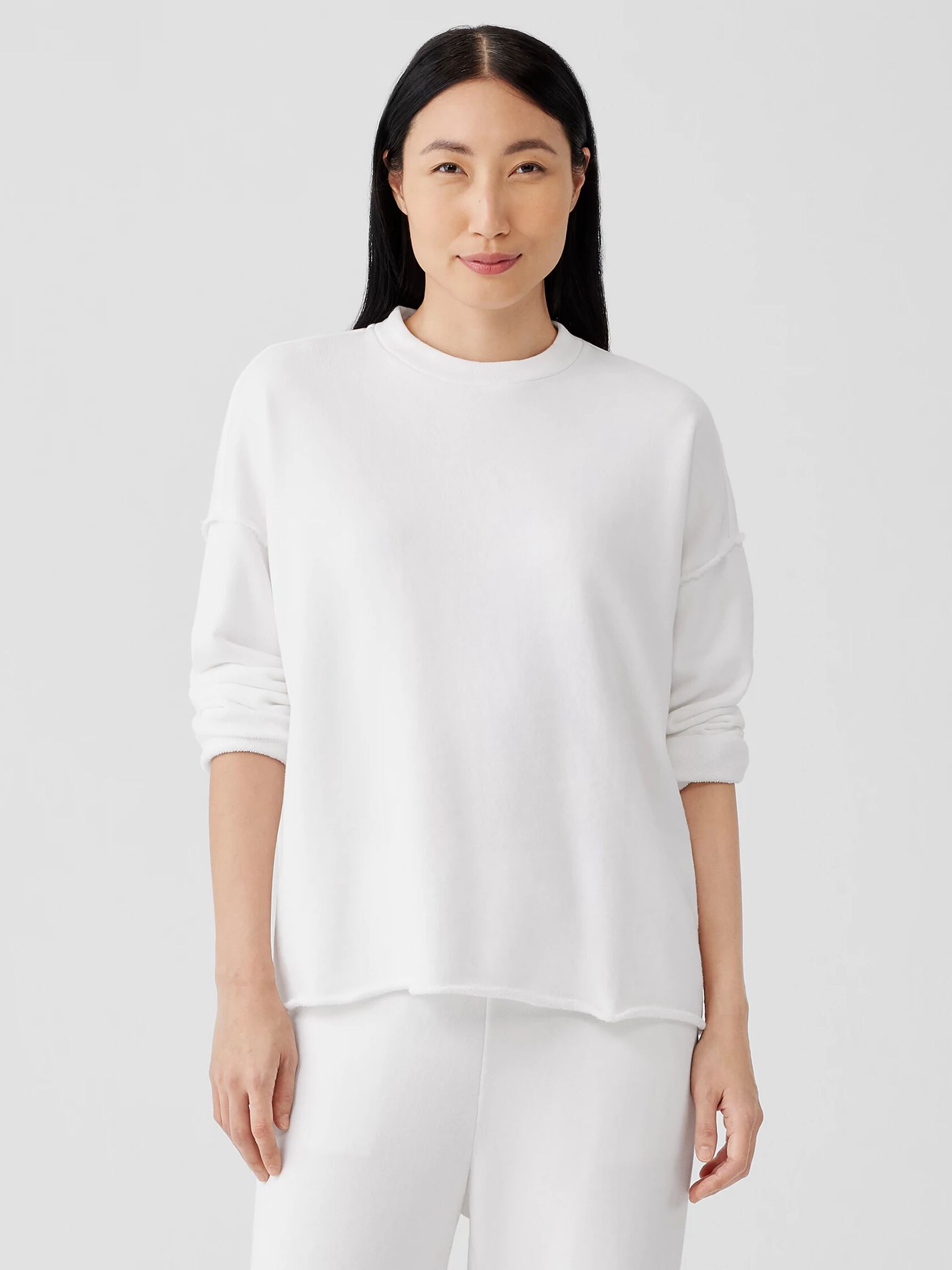 Organic Cotton French Terry Box-Top