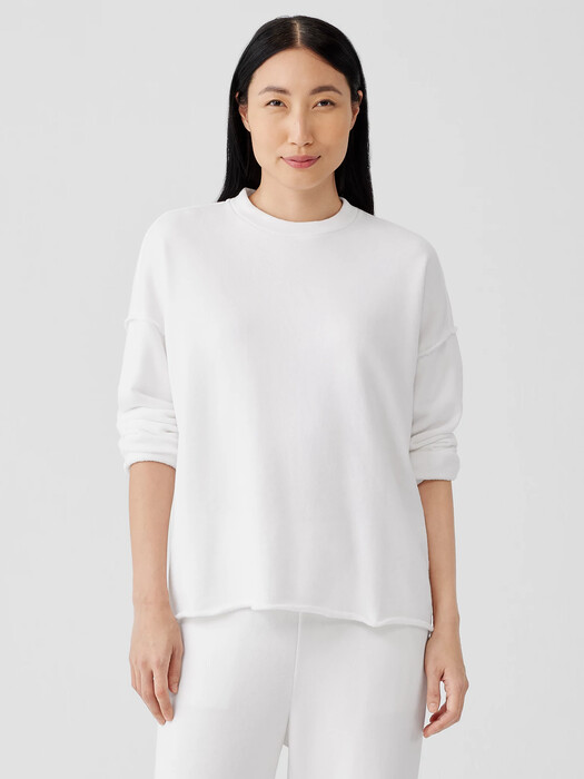 Organic Cotton French Terry Box-Top