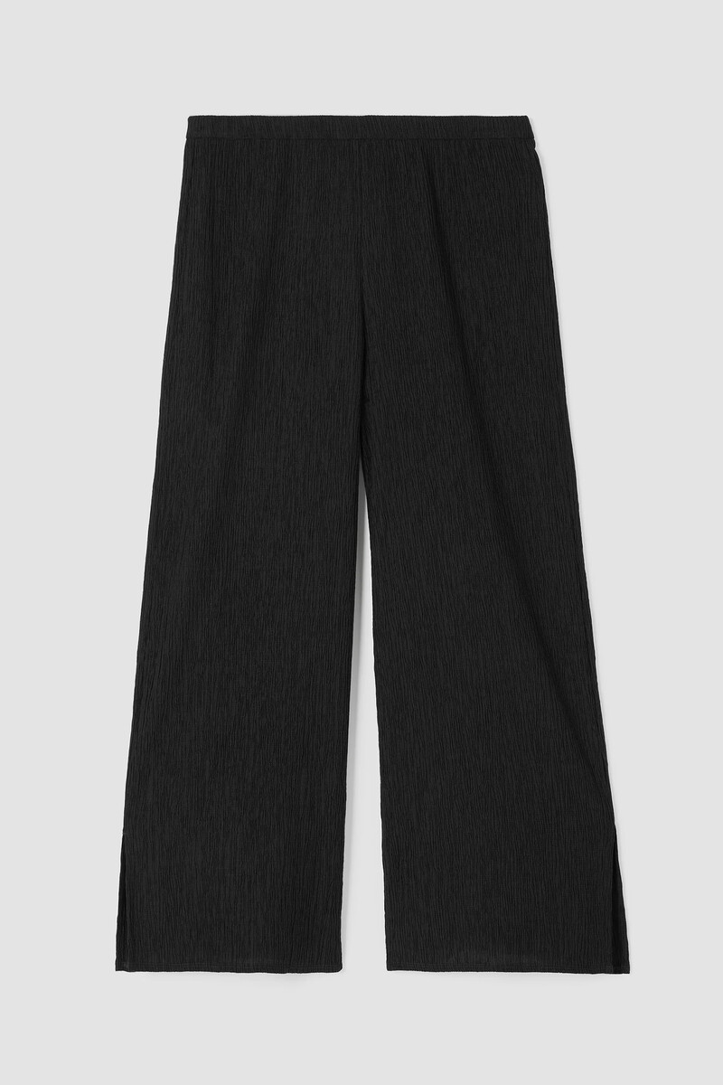 Woven Plissé Wide-Leg Pant Woven Plissé Wide-Leg Pant
