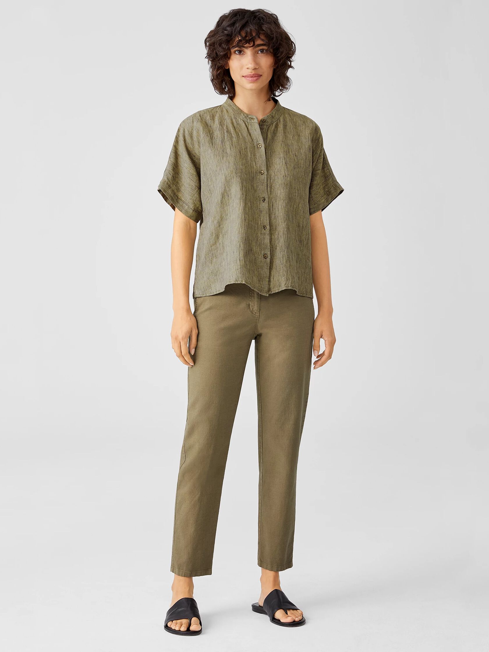 Organic Cotton Hemp Tapered Pant
