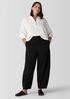 Washable Flex Ponte Curved Lantern Pant