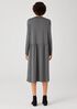 Fine Jersey Shirred Dress