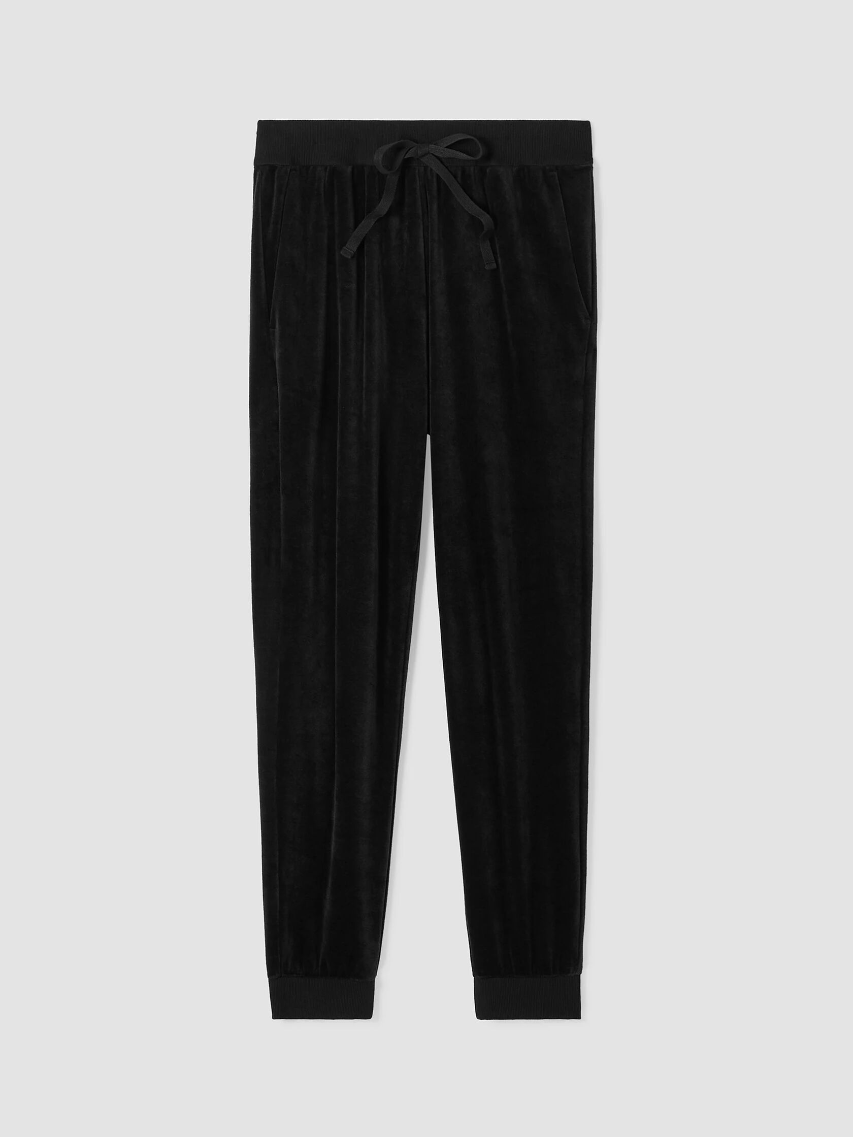 Cozy Velour Knit Jogger Pant