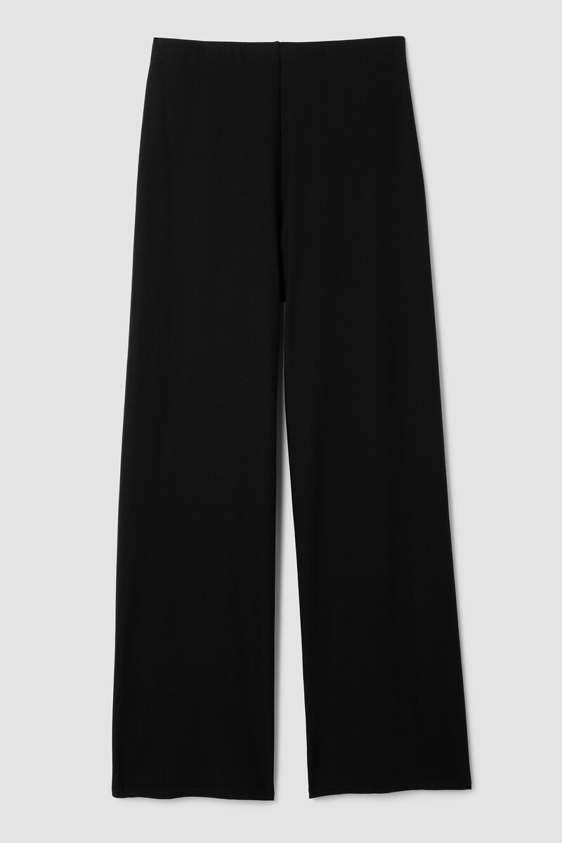 Washable Stretch Crepe Wide-Leg Pant Washable Stretch Crepe Wide-Leg Pant
