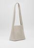 Lightweight Boiled Wool Crossbody Bag in Responsible Wool