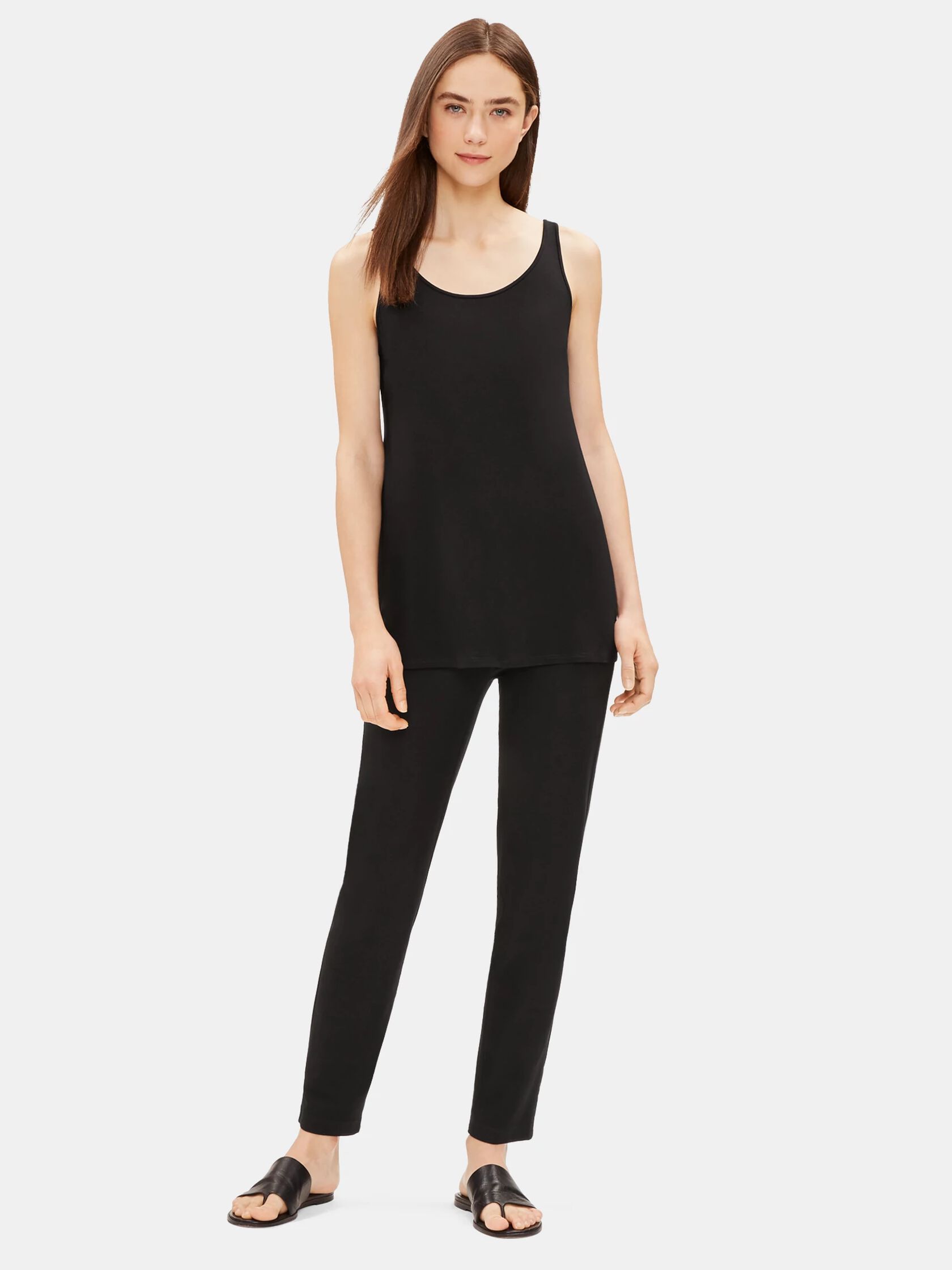 System Lightweight Viscose Jersey Tunic