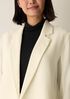 Stretch Wool Crepe Long Blazer
