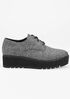 Eddy Tweed Platform Oxford
