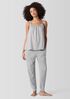 Mélange Organic Cotton Waffle Jogger Sleep Pant