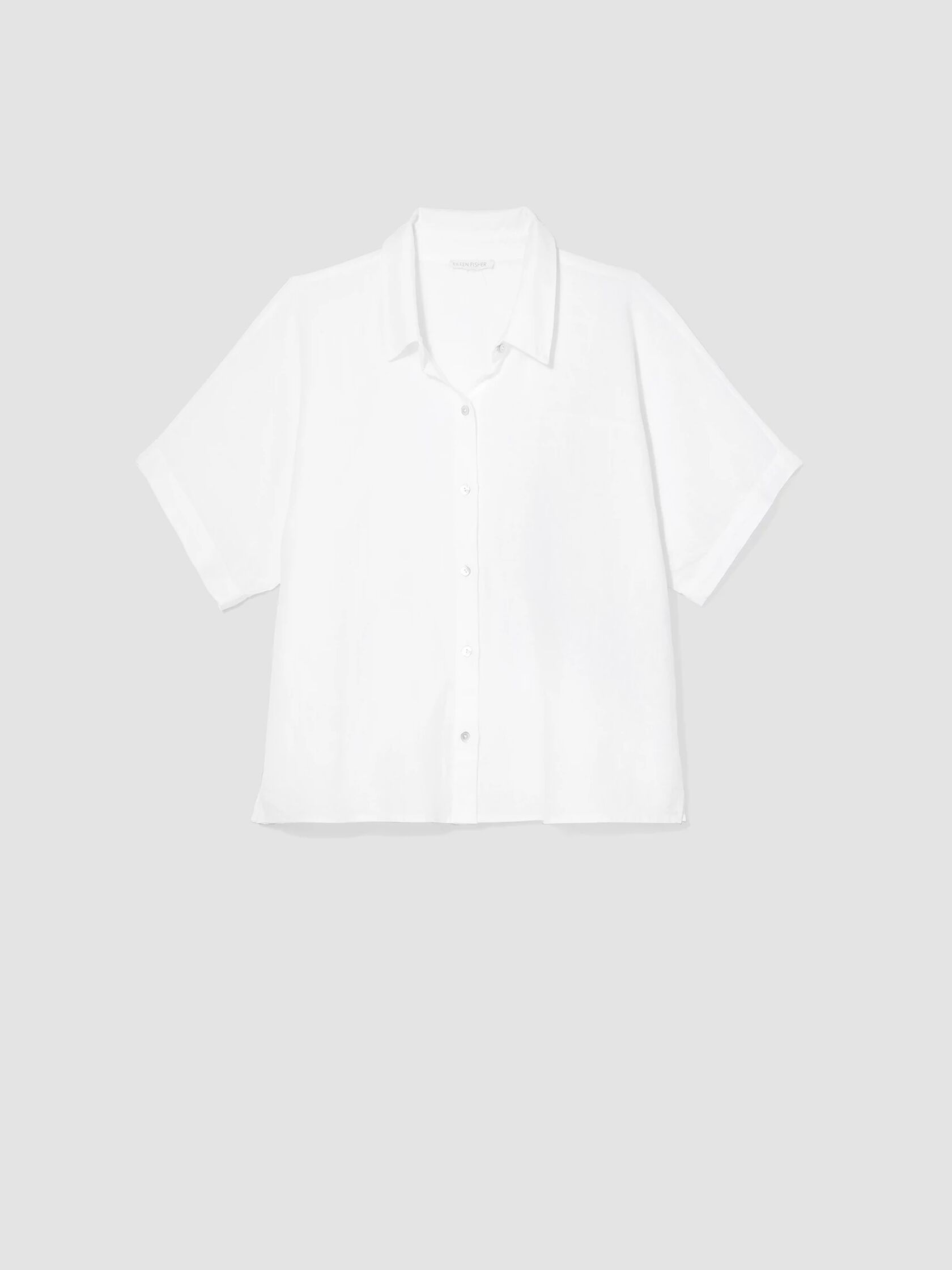 Organic Handkerchief Linen Short-Sleeve Shirt