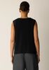Peruvian Organic Cotton Slub Jewel Neck Tank