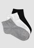 Cotton Ankle Sock 3-Pack