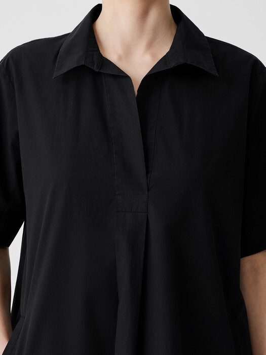 Washed Organic Cotton Poplin Dress