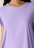Organic Cotton Slubby Jersey Crew Neck Tee