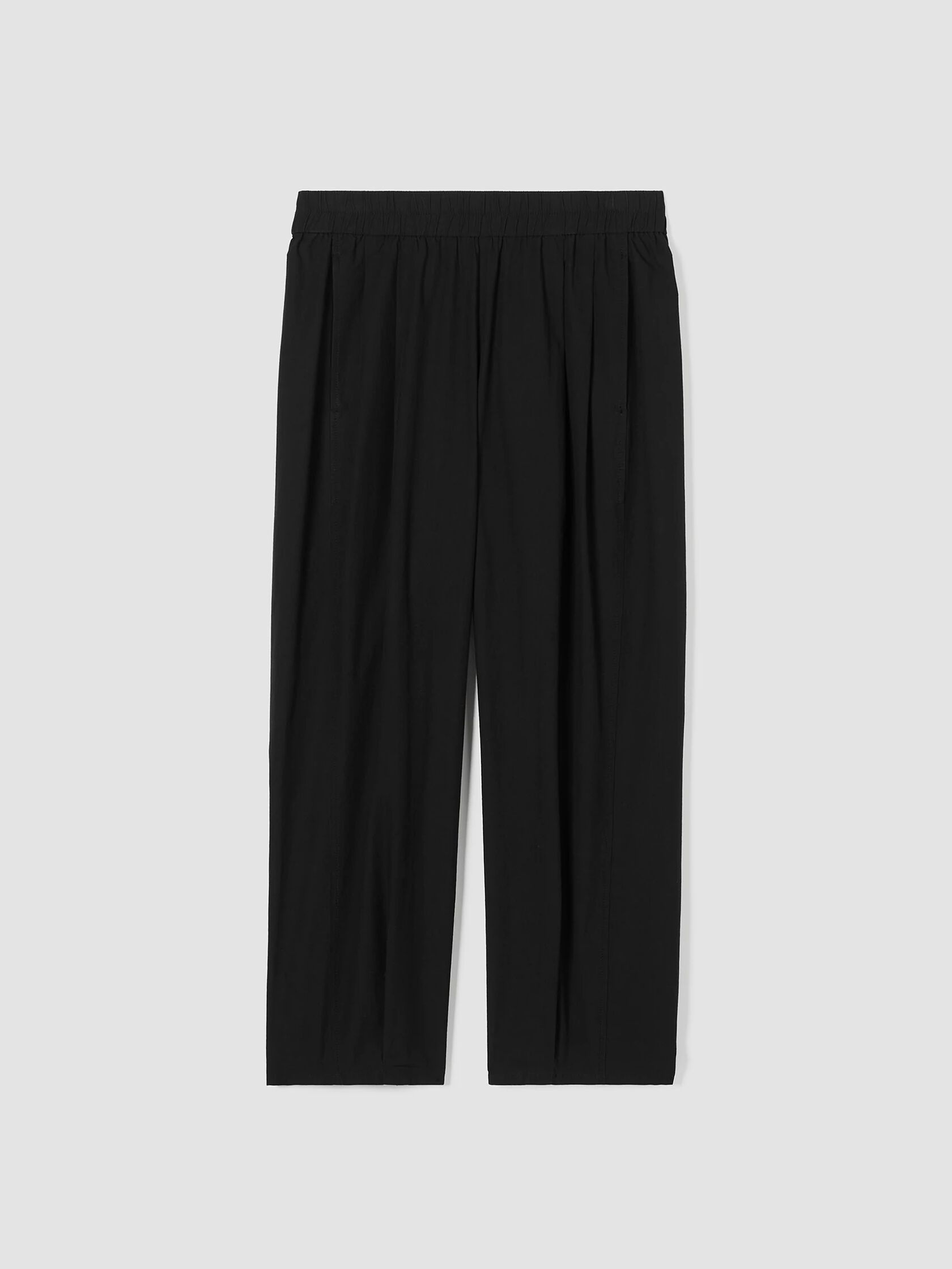 Washed Organic Cotton Poplin Lantern Pant