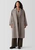 Doubleface Wool Cloud Notch Collar Coat