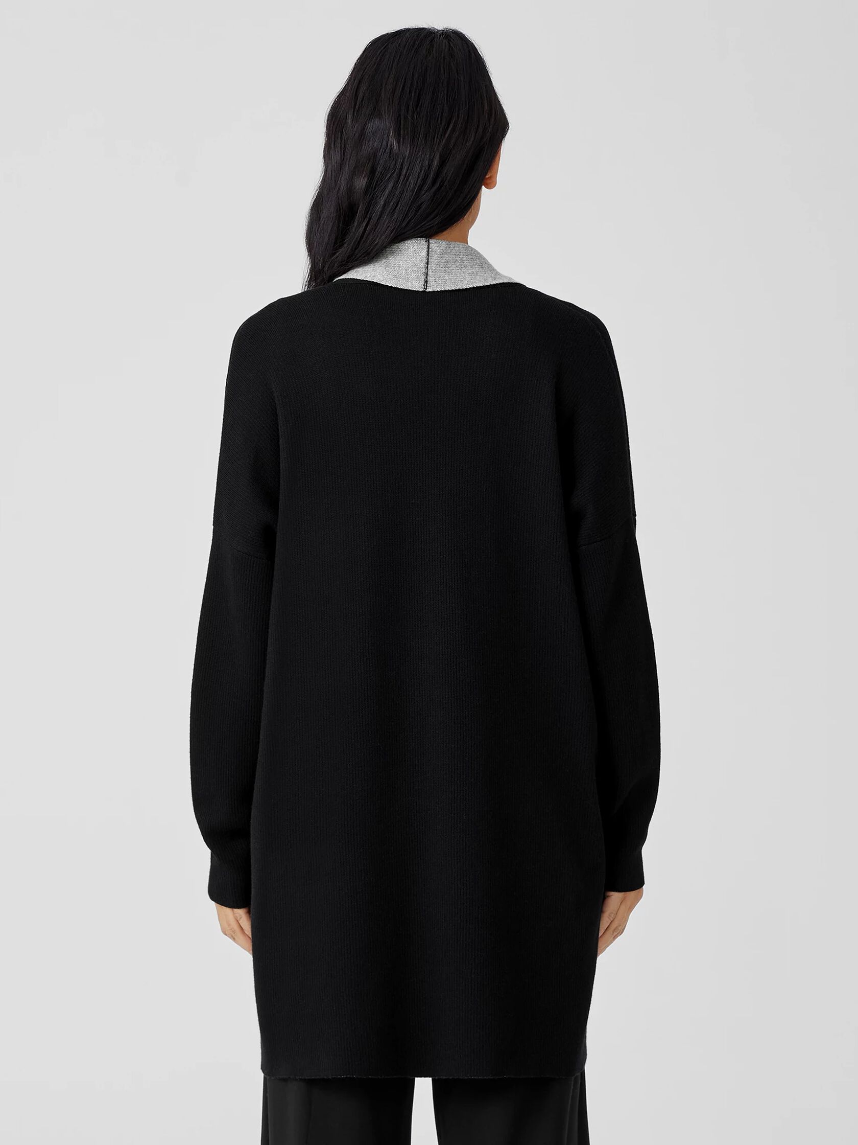 Peruvian Organic Cotton Blend Long Cardigan