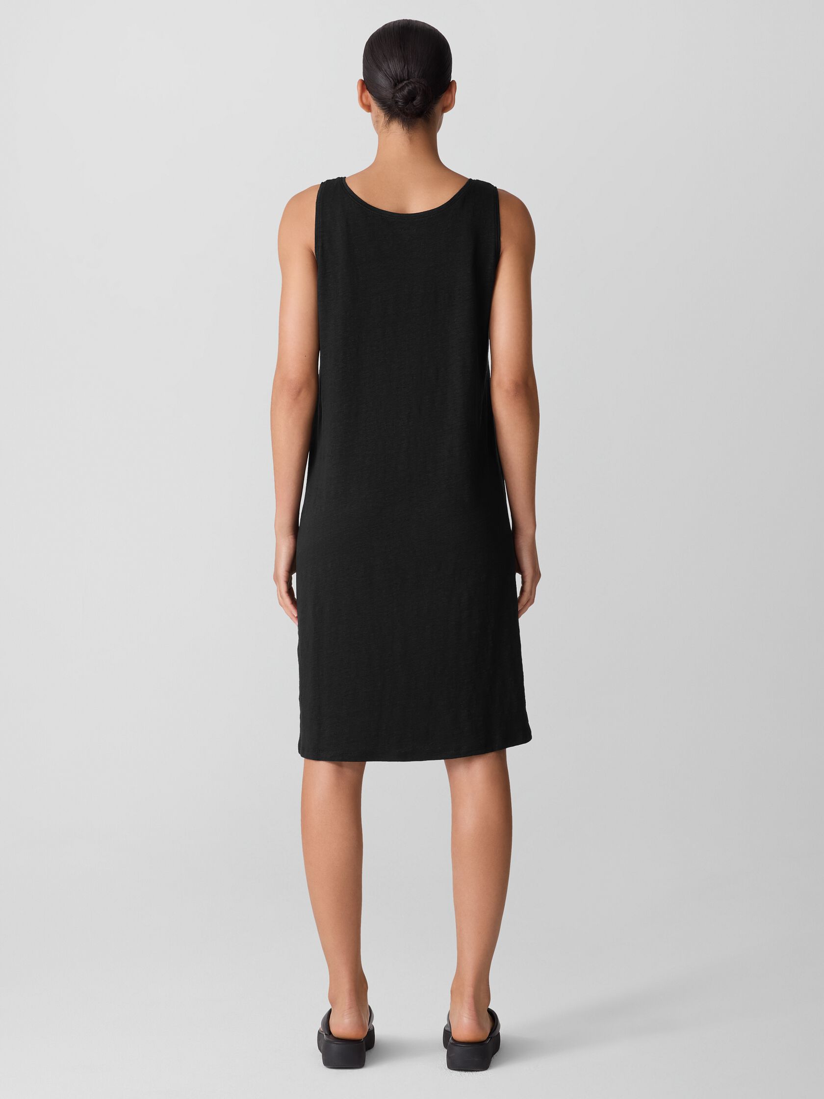 Organic Linen Jersey Tank Dress