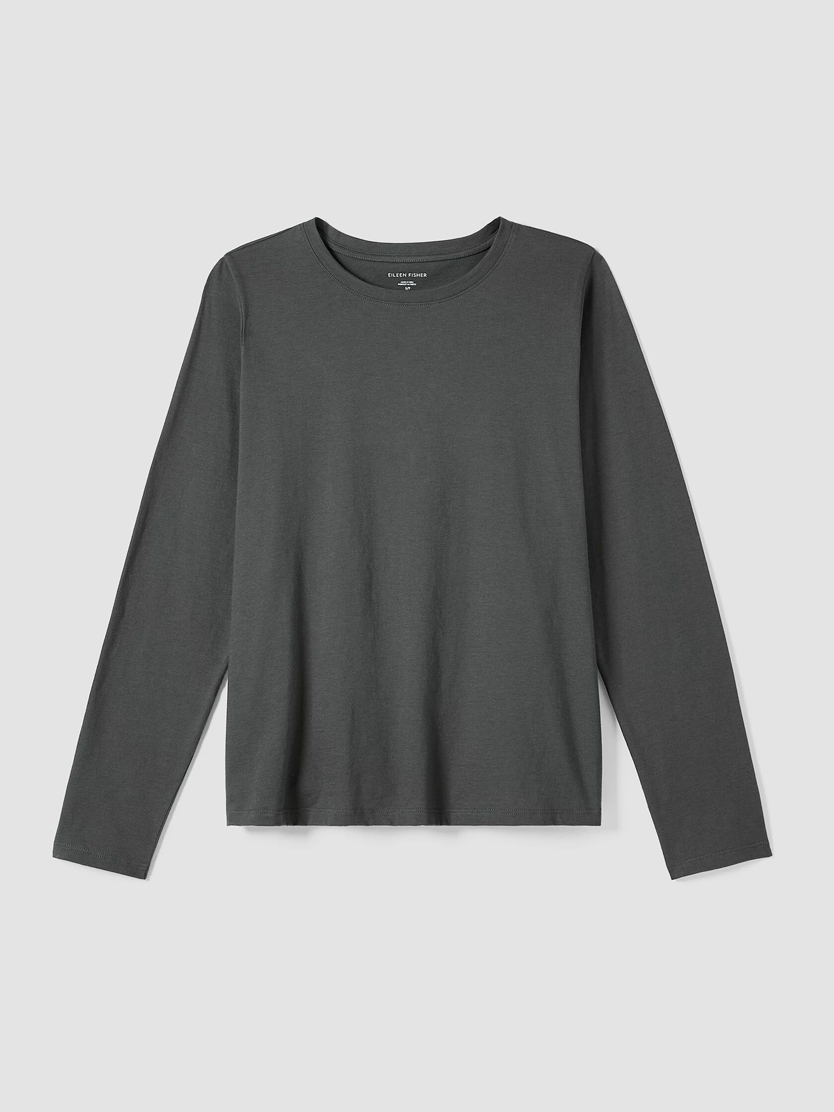 Organic Pima Cotton Jersey Long-Sleeve Tee