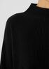 Italian Cashmere Funnel Neck Top