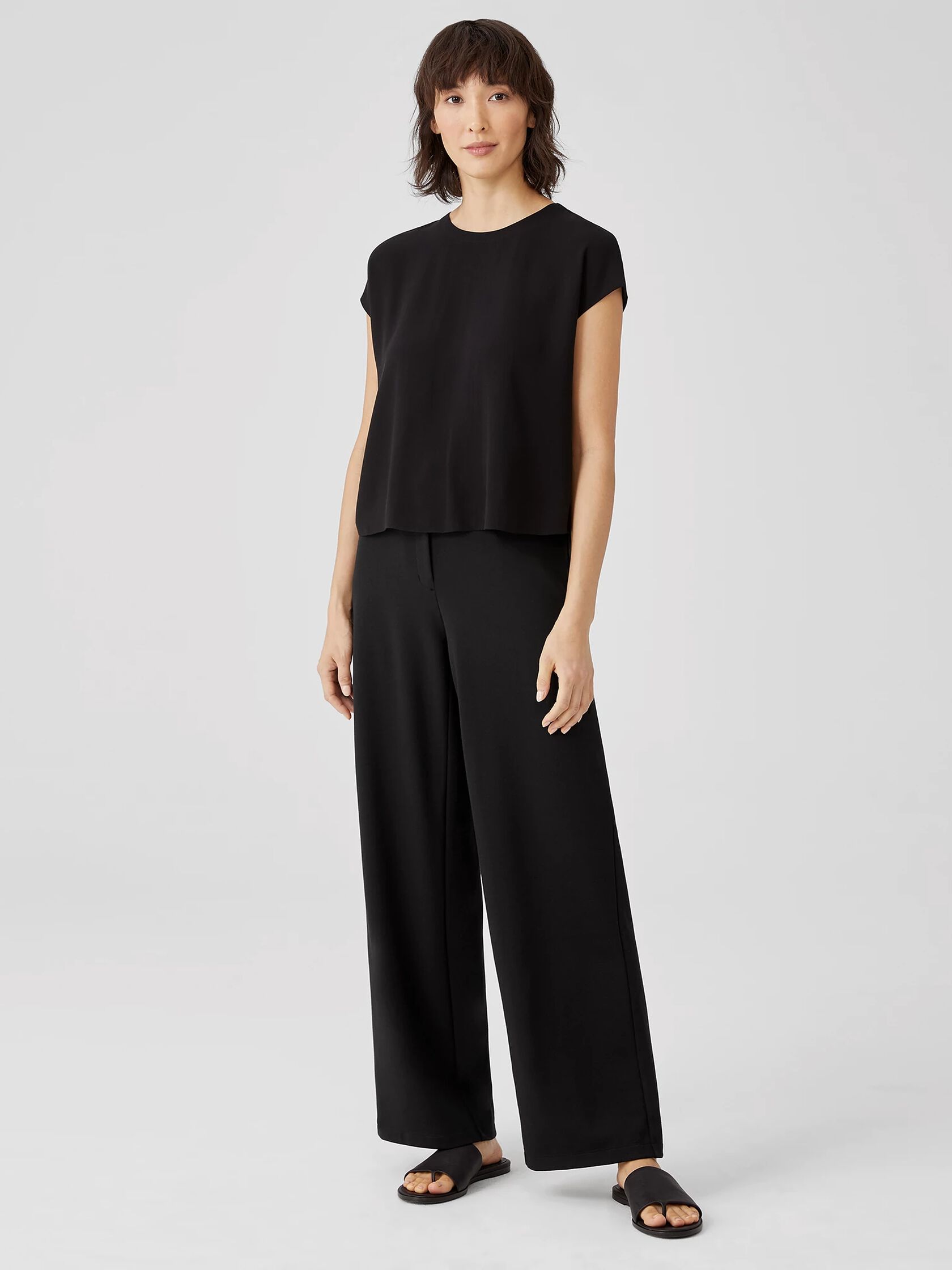 Flex Ponte Straight Pant