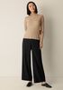 Superfine Merino Turtleneck Top in Regenerative Wool
