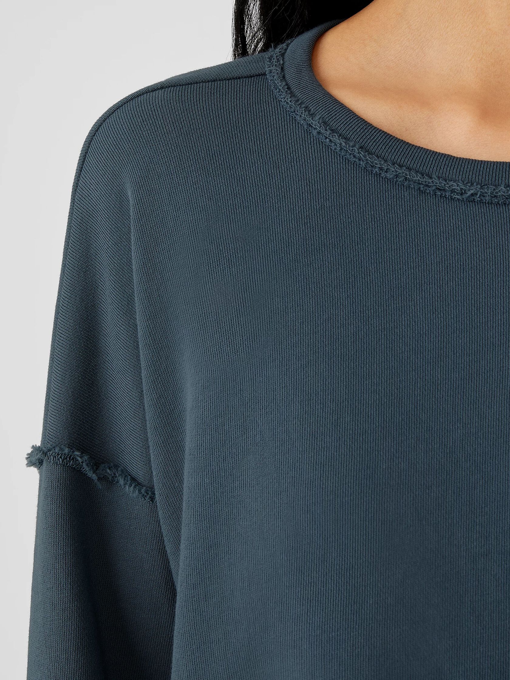 Organic Cotton French Terry Box-Top