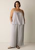 Striped Organic Cotton Gauze Cami