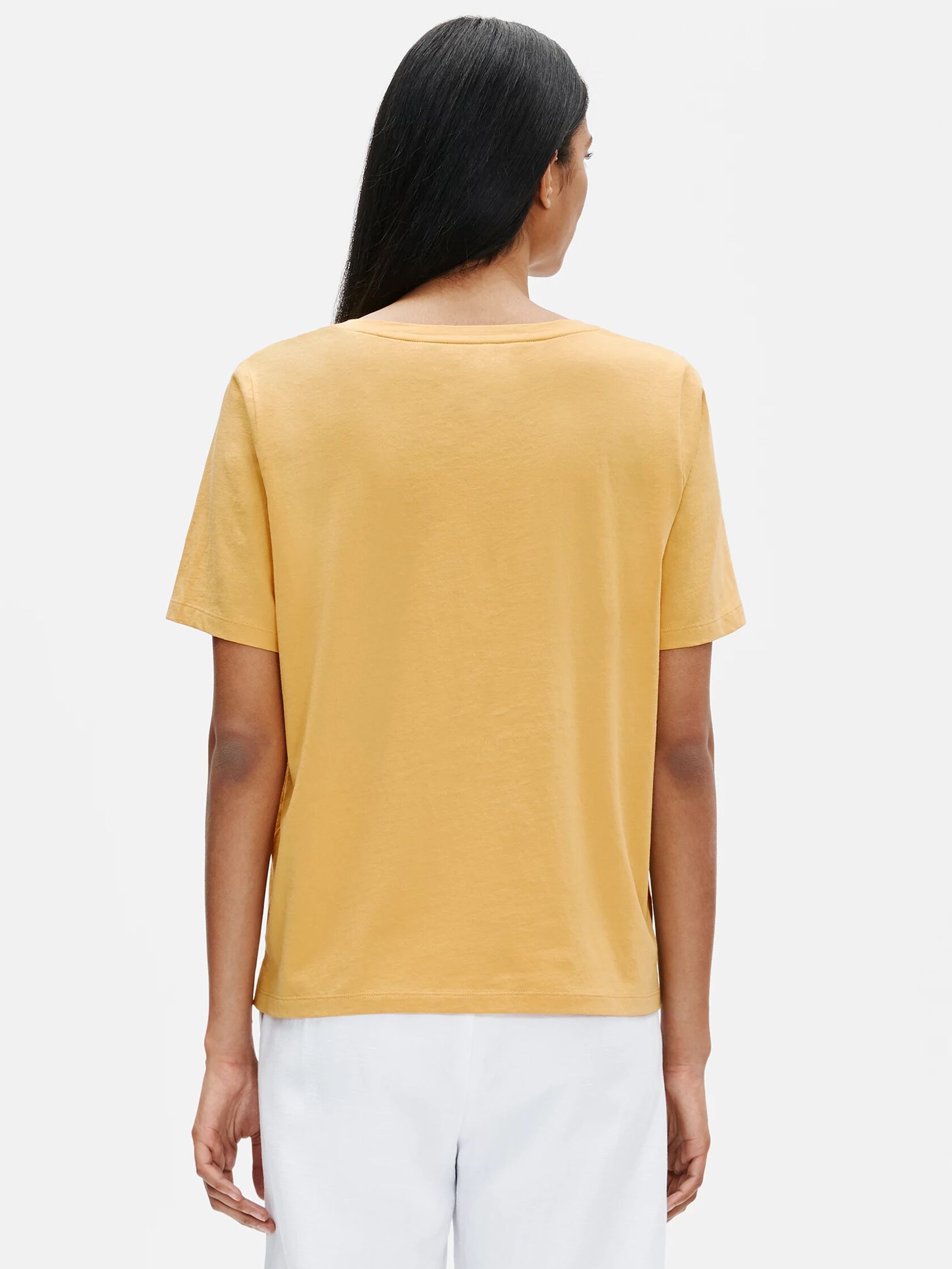 Organic Cotton Jersey Crew Neck Tee
