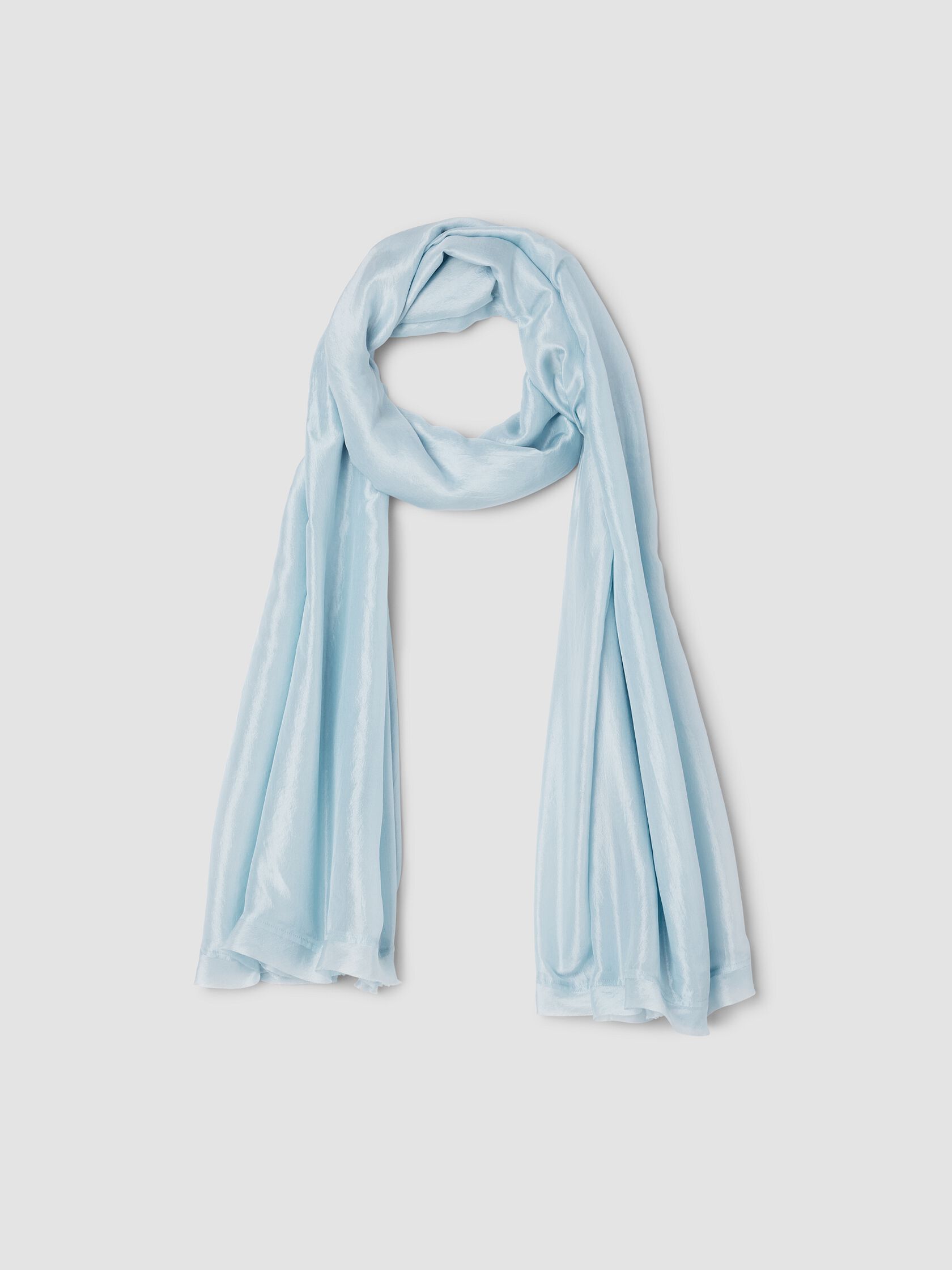 Washed Organic Silk Scarf