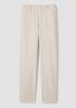 Garment-Dyed Utility Organic Cotton Straight Trouser Pant